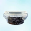 A new high-appearation-level, simple and transparent plastic food storage box for portable use in the kitchen and for preserving fruits and vegetables Specification image